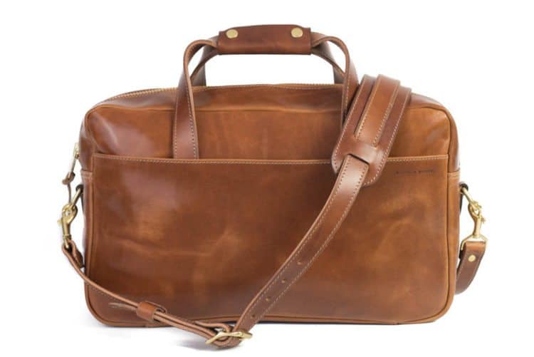 Stock and Barrel Co Buck Brown Harness Leather Field Bag