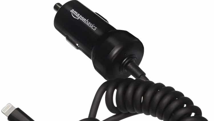 AmazonBasics Coiled Cable Lightning Car Charger Review